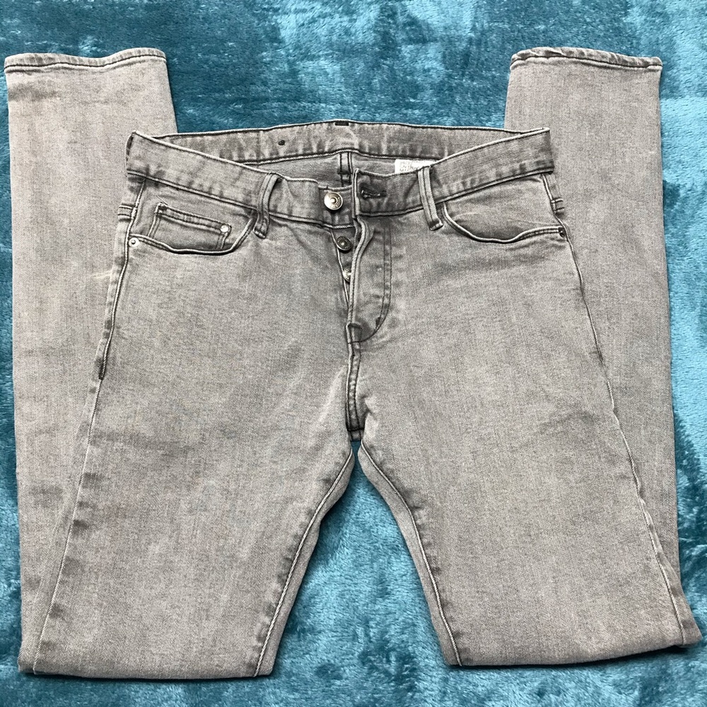 H&M Button Fly/Slim Fit Jeans